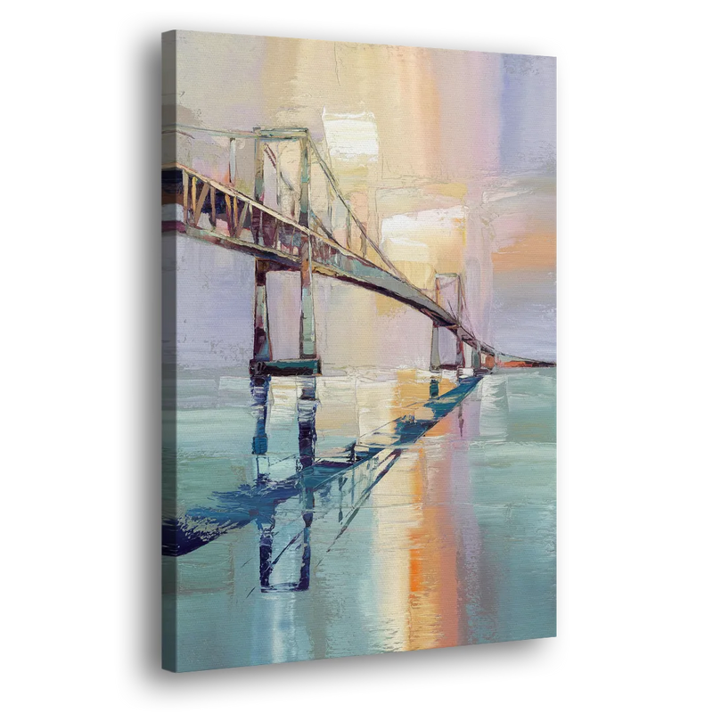 Corpus Christi Harbor Bridge - Canvas Print Art Sides