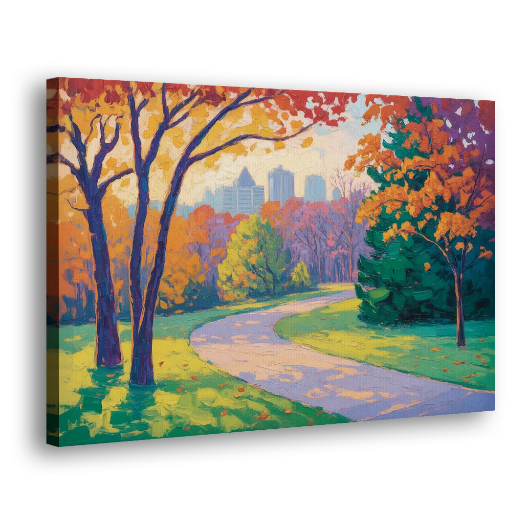 Ottawa Autumn Foliage - Canvas Print Art Sides