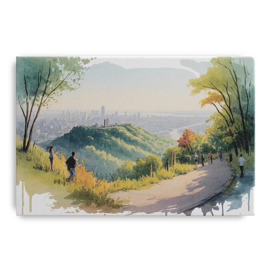 Mount Royal Lookout - Canvas Wall Art