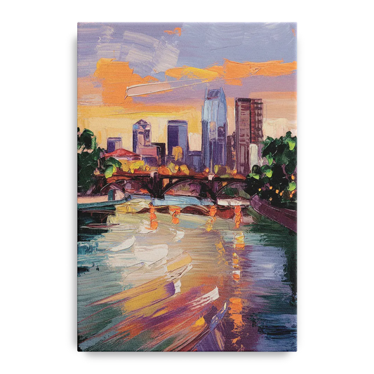 Minneapolis Scenic Riverfront - Canvas Wall Art