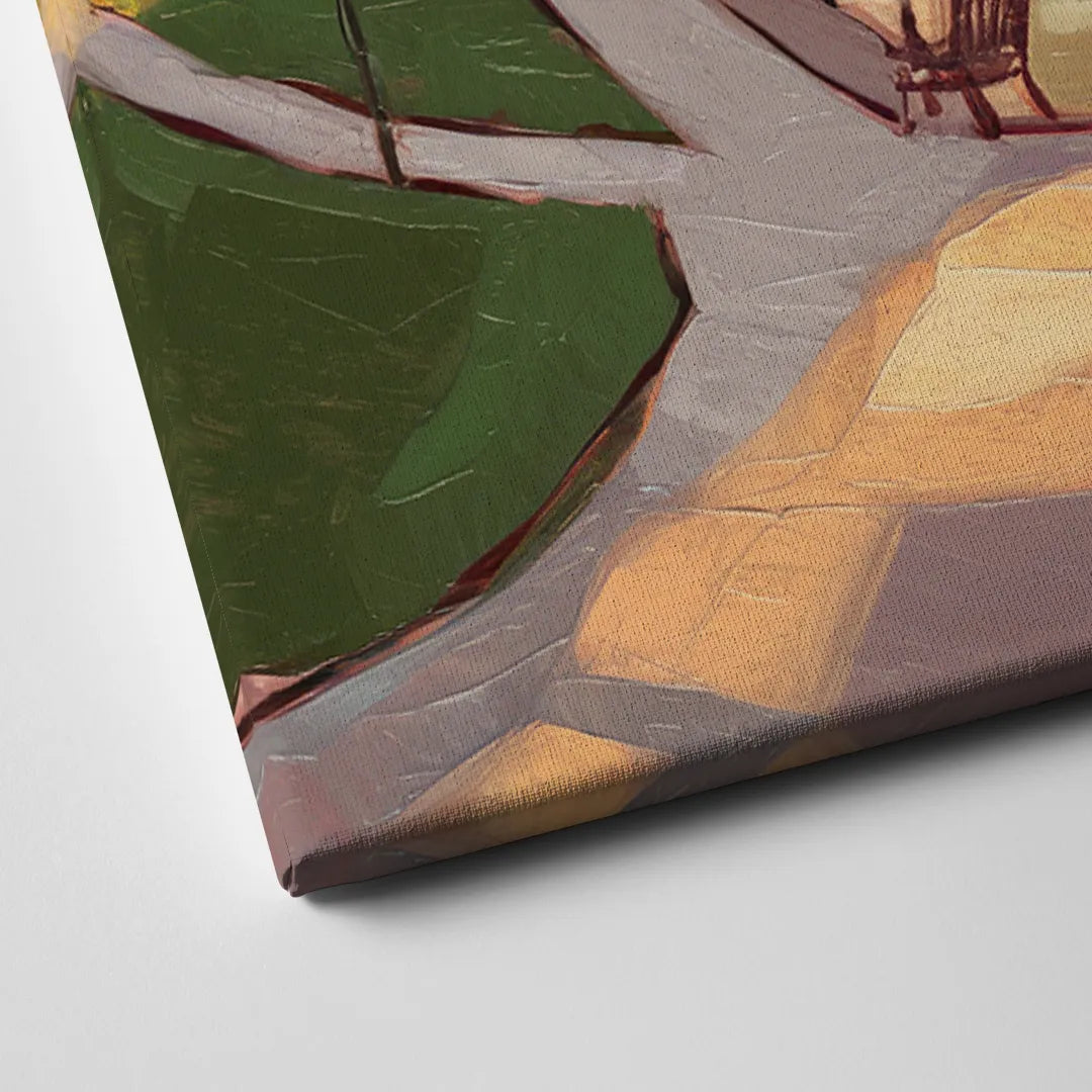Omaha Scenic Riverfront Canvas Close Up