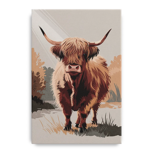 Dunedin Highland Charm - Canvas Wall Art