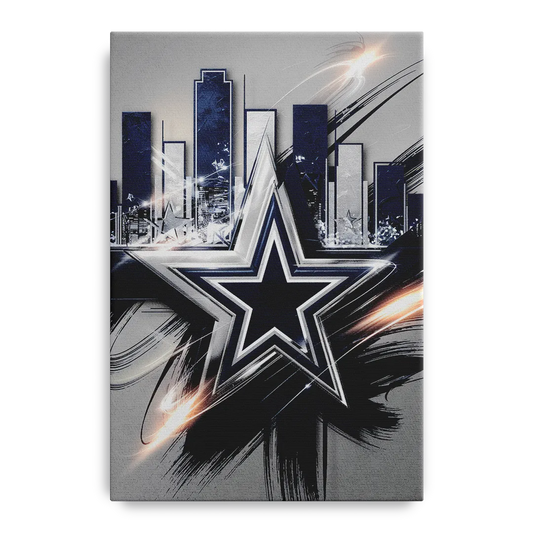 Dallas FC Team Spirit - Canvas Wall Art