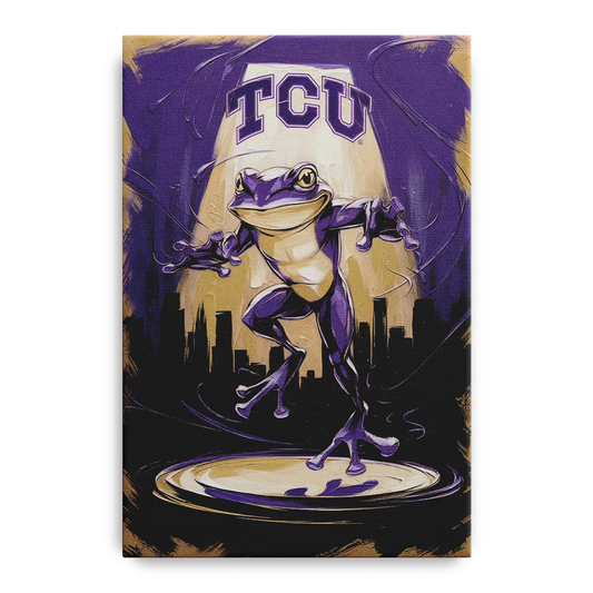 Fort Worth TCU Horned Frogs Pride - Canvas Wall Art