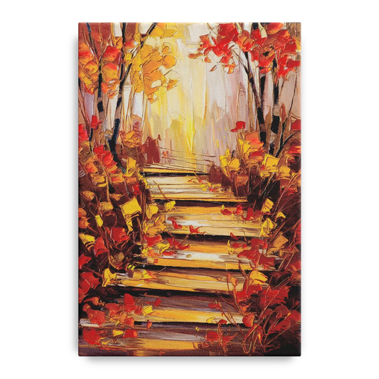 Madison Arboretum Trails - Canvas Wall Art