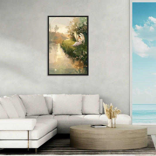 Riverside Riverside Angels Tribute - Living Room Black Frame Canvas