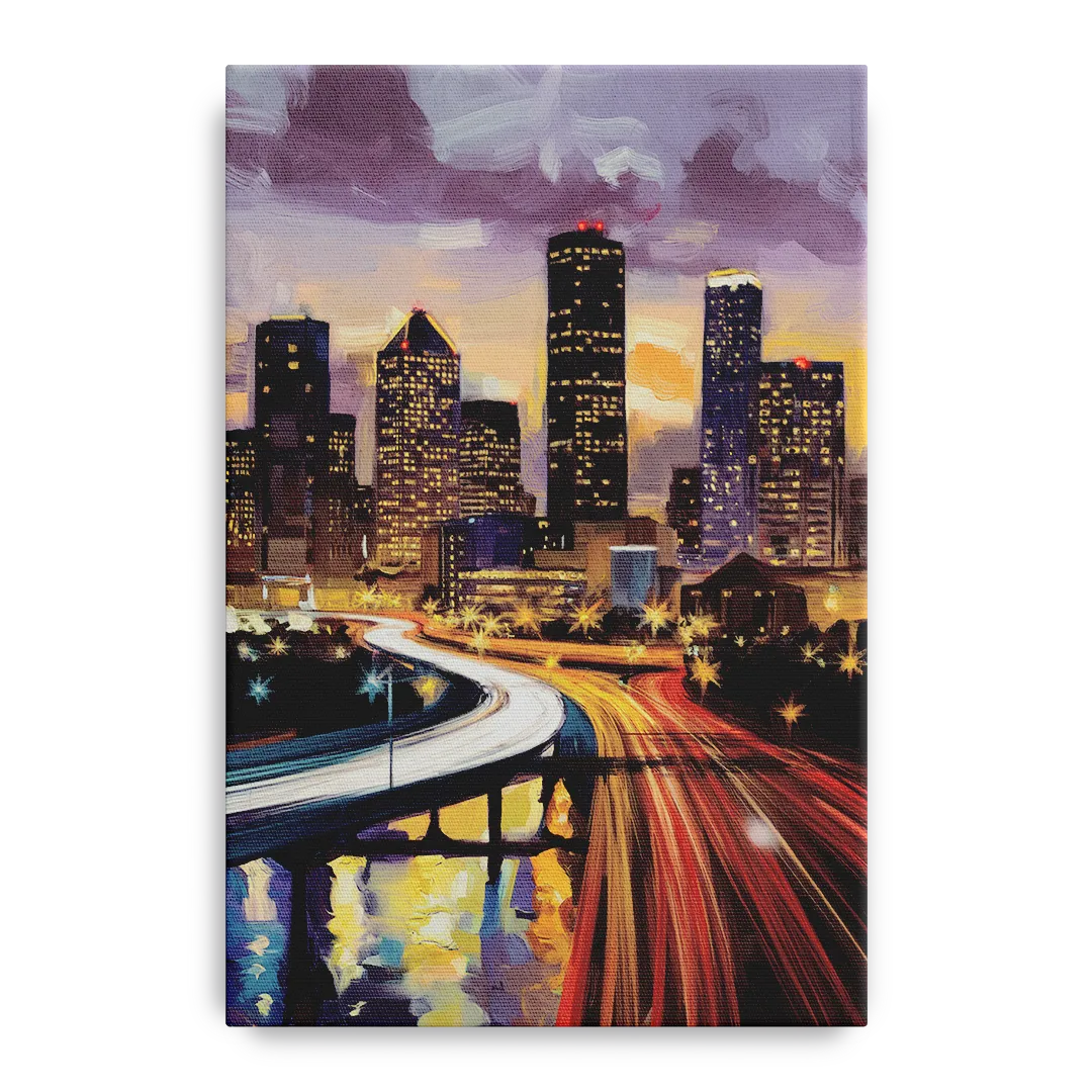Houston Photography Collection - Canvas Wall Art