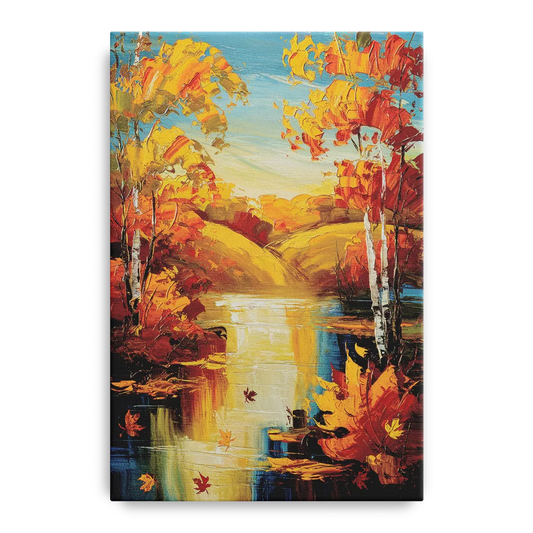 Franklin Autumn Vibes - Canvas Wall Art