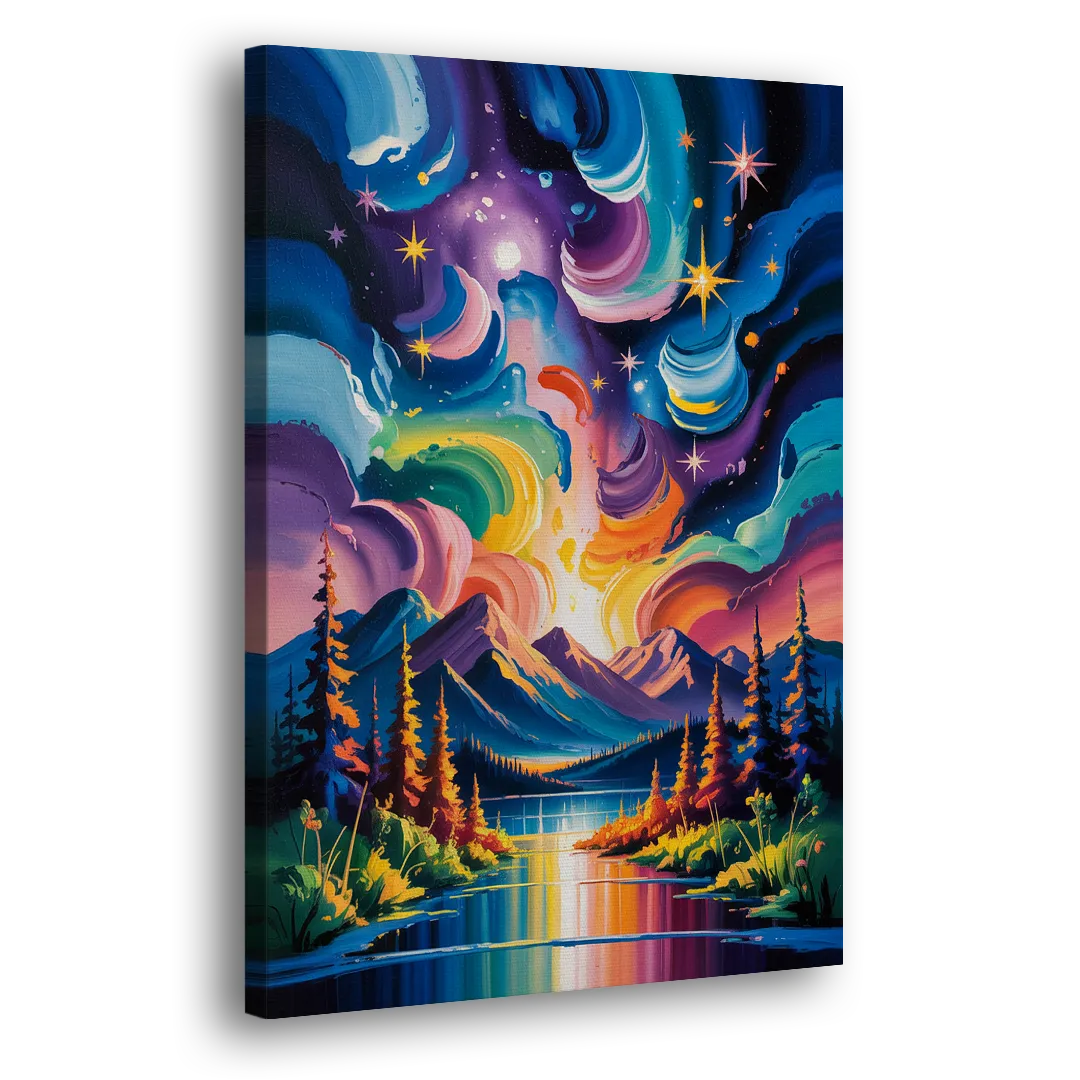 Jasper Starry Sky - Canvas Print Art Sides