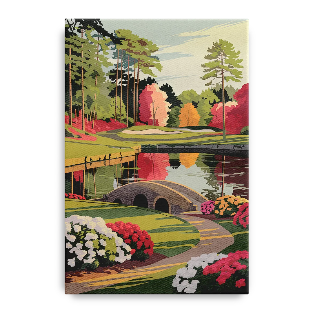Augusta Golf Heritage Tribute - Canvas Wall Art