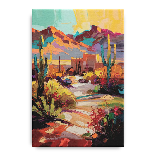 El Paso Borderland Beauty - Canvas Wall Art