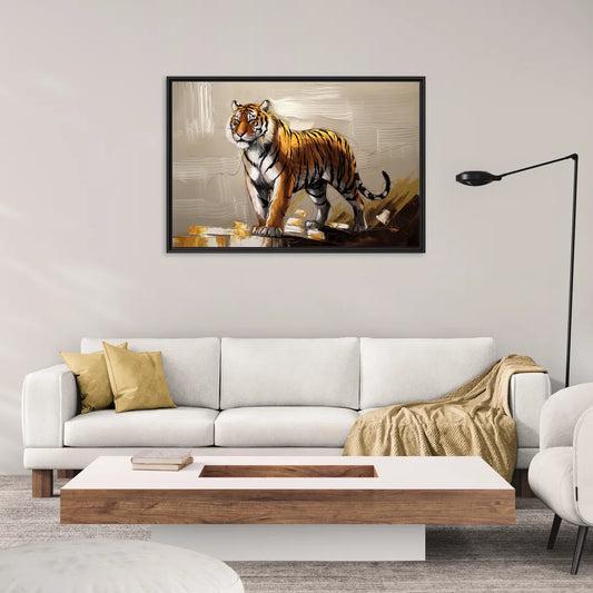 Memphis Tigers Pride - Living Room Black Frame Canvas