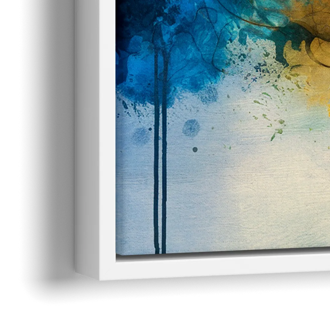 Knoxville Historic Landmarks - Close-Up White Frame Canvas