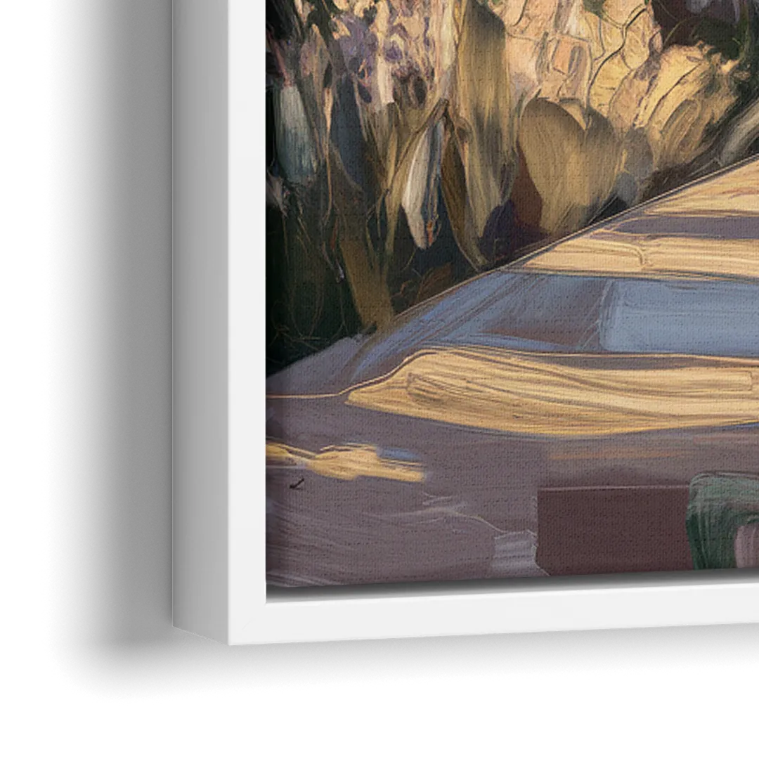 Ashland Historic Landmarks - Close-Up White Frame Canvas