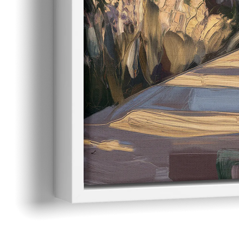 Ashland Historic Landmarks - Close-Up White Frame Canvas