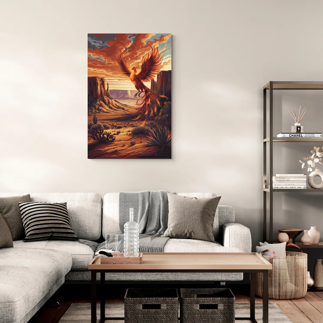Phoenix Southwest Charm - Canvas Wall Art Living Room