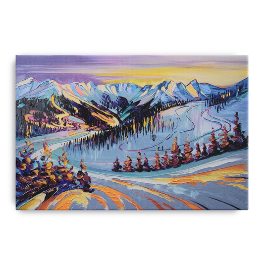 Breckenridge Scenic Trails - Canvas Wall Art