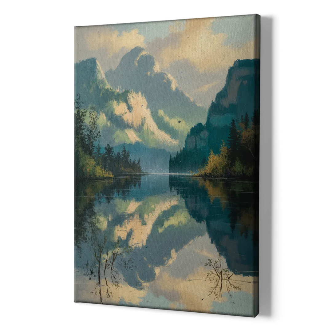 North Shore Mountains - Canvas Print Art Sides