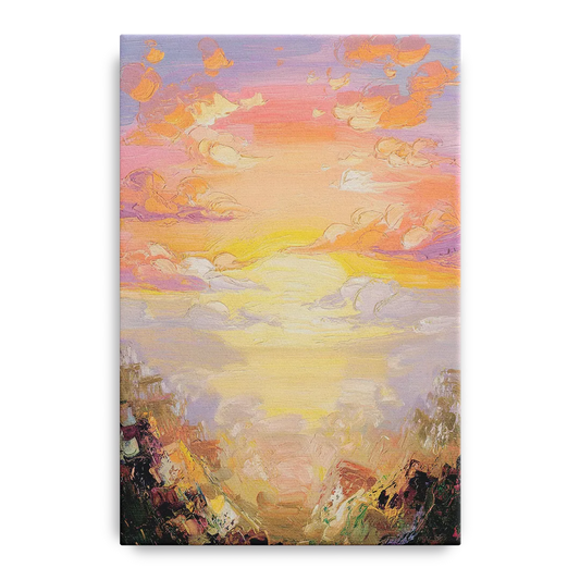 Glendale Sunset Views - Canvas Wall Art