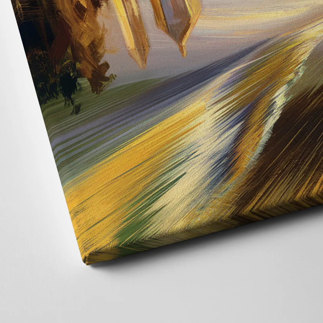 Riverside Historic Bridges Canvas Close Up