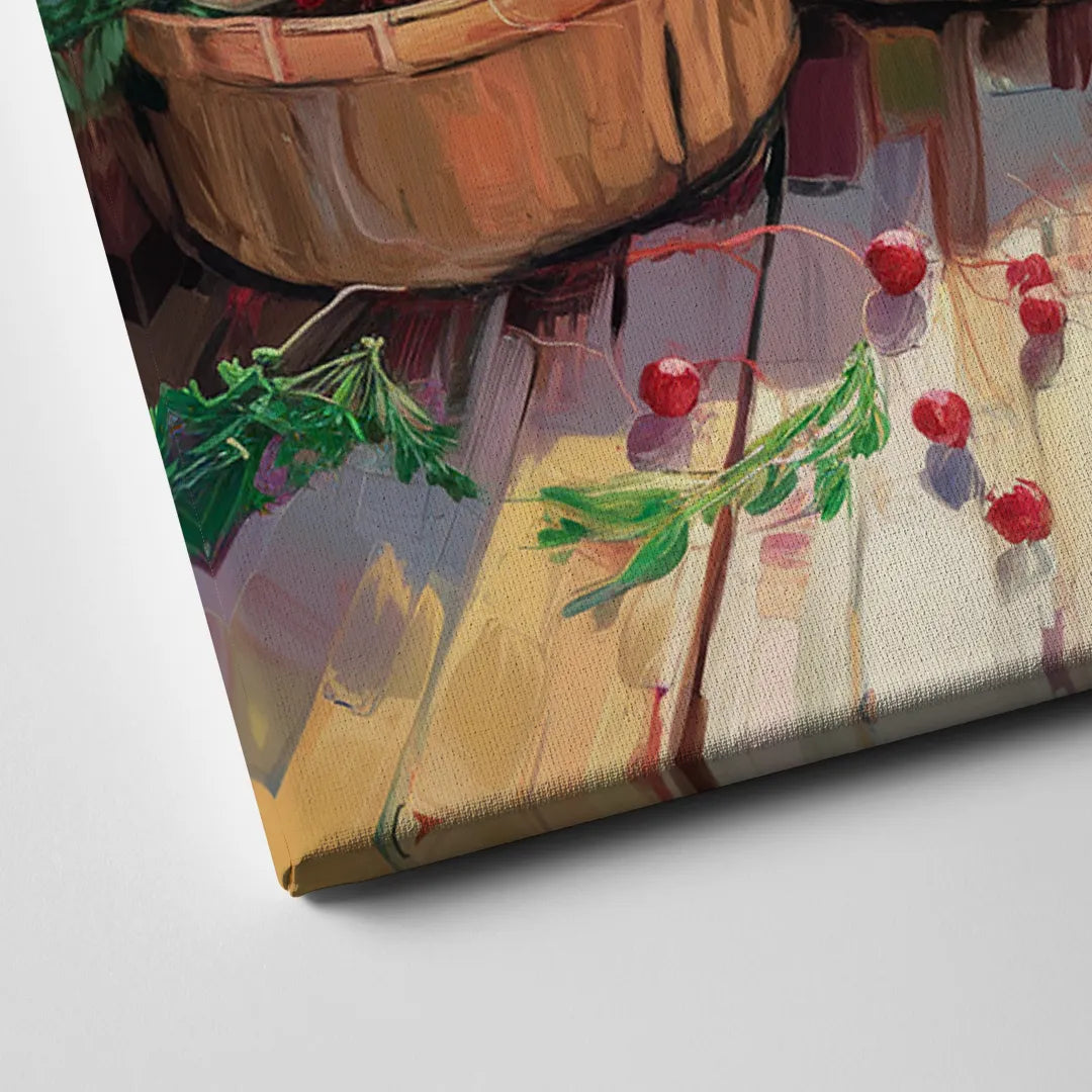 Madison Farmers Market Delight Canvas Close Up