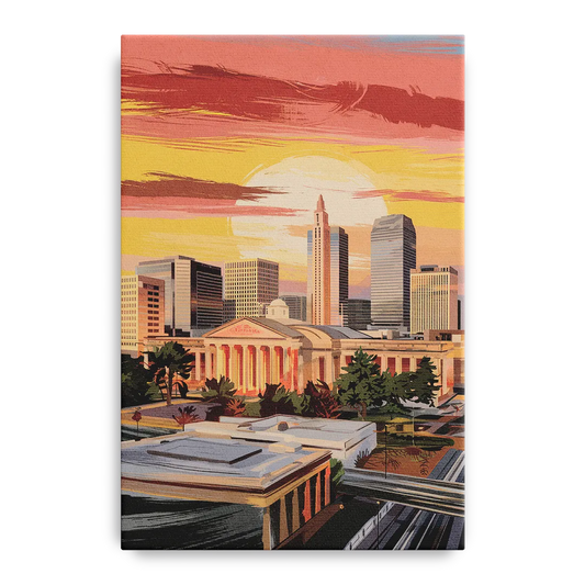 Joseph Skyline Sunset - Canvas Wall Art