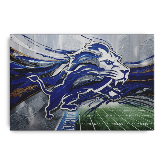 Detroit Lions Football - Canvas Wall Art