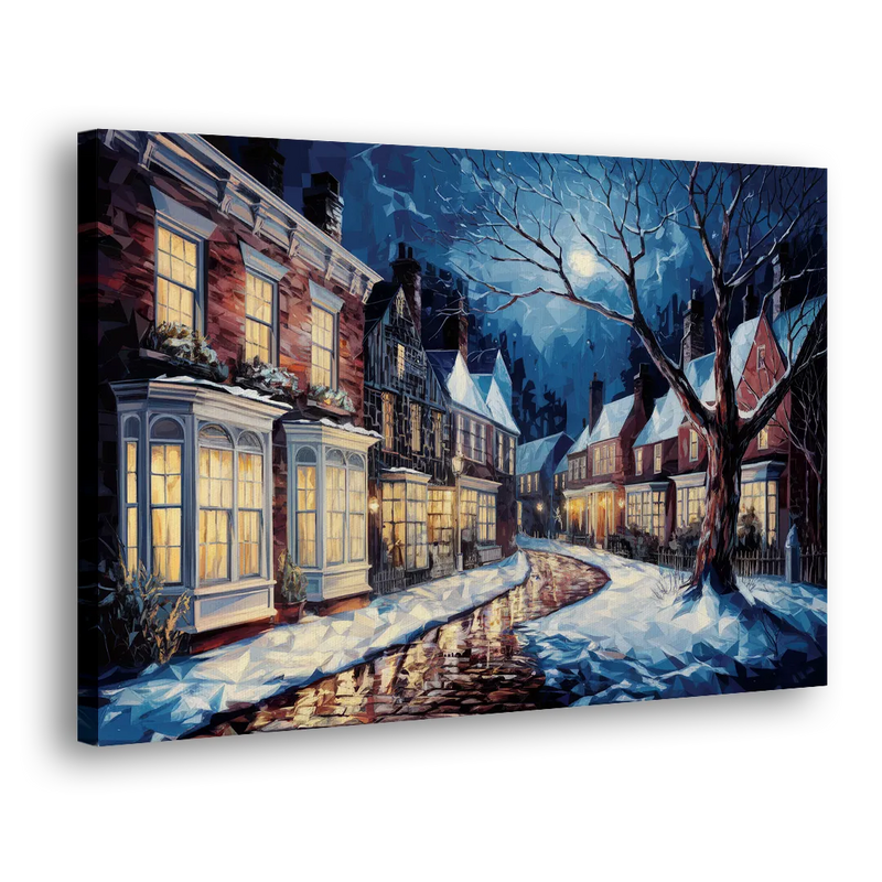 New Hope Historic Downtown - Canvas Print Art Sides