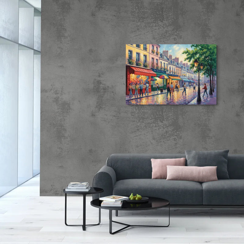 Rue Saint Paul Vibes - Canvas Wall Art Living Room