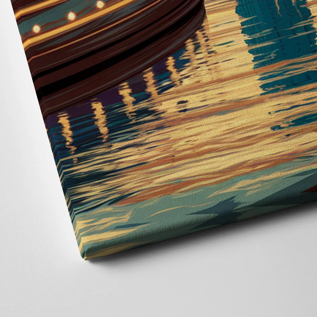 Oklahoma City Scenic Views Canvas Close Up