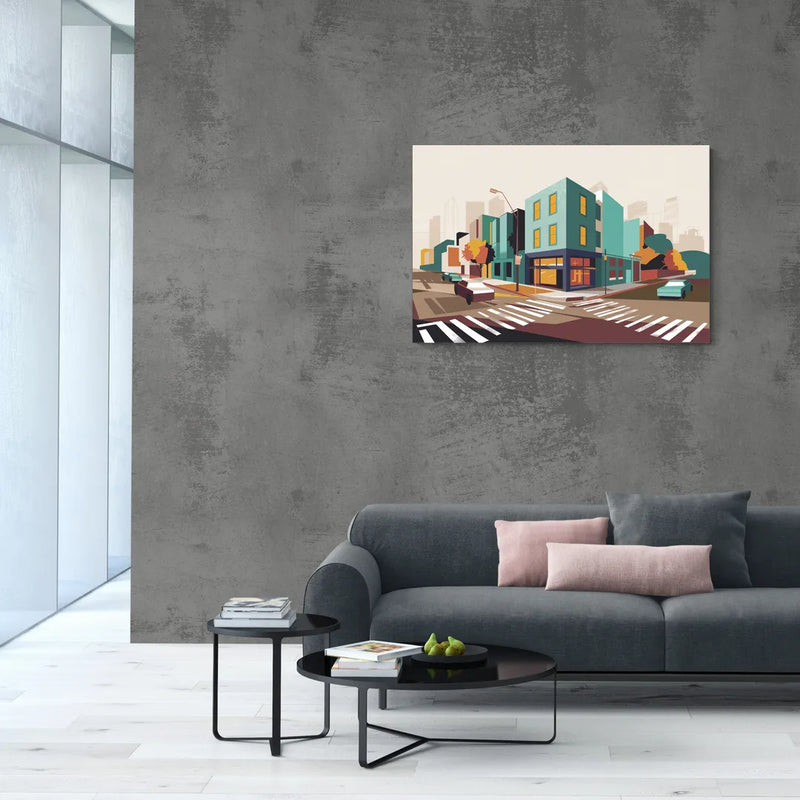 Joseph Urban Landscape - Canvas Wall Art Living Room