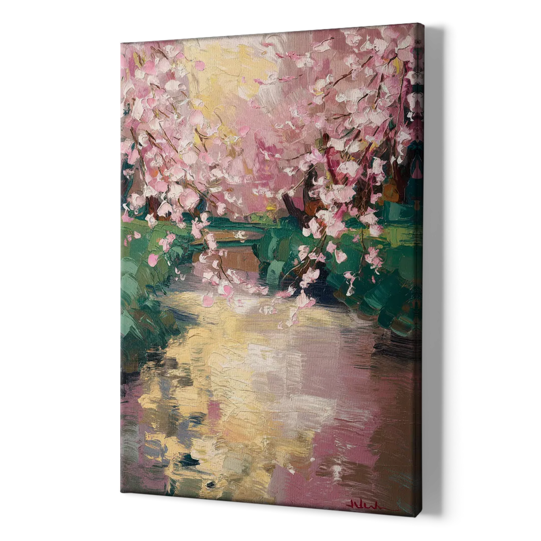 Denver Cherry Creek Charm - Canvas Print Art Sides