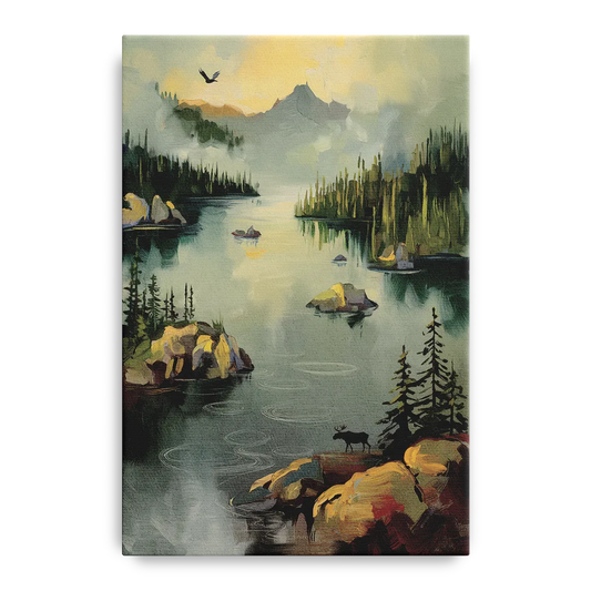 Sitka Wilderness Escape - Canvas Wall Art
