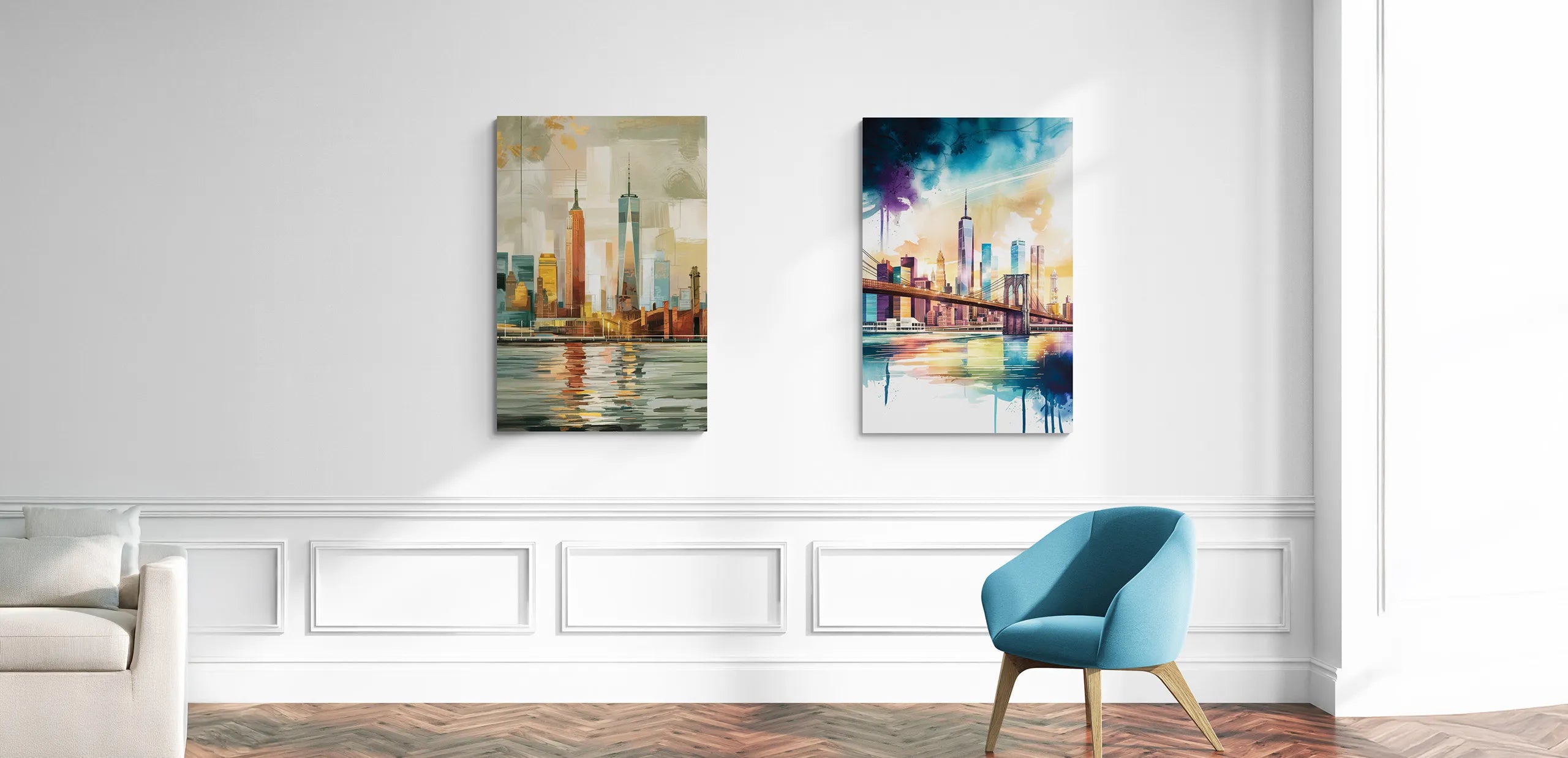Cities Canvas Wall Art