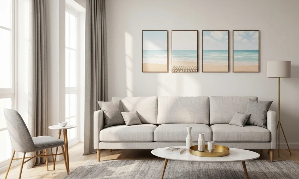 Pool House Canvas Wall Art: A Visual Tour | Jessie's Home