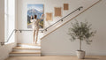 Staircase Wall Decor Ideas: Layouts, Sizes and How to Hang Art