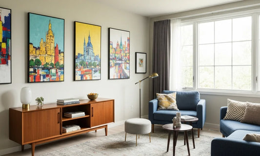 Canadian Cities Canvas Wall Art: Sizing & Placement Guide