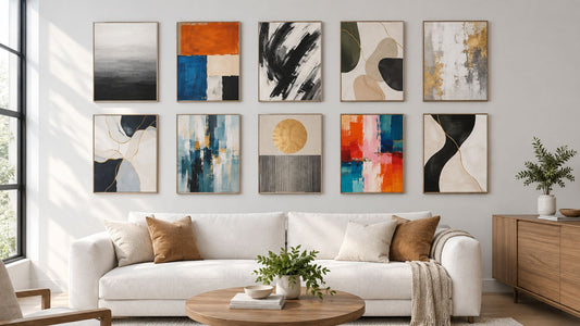 10 Abstract Canvas Ideas for Every Room