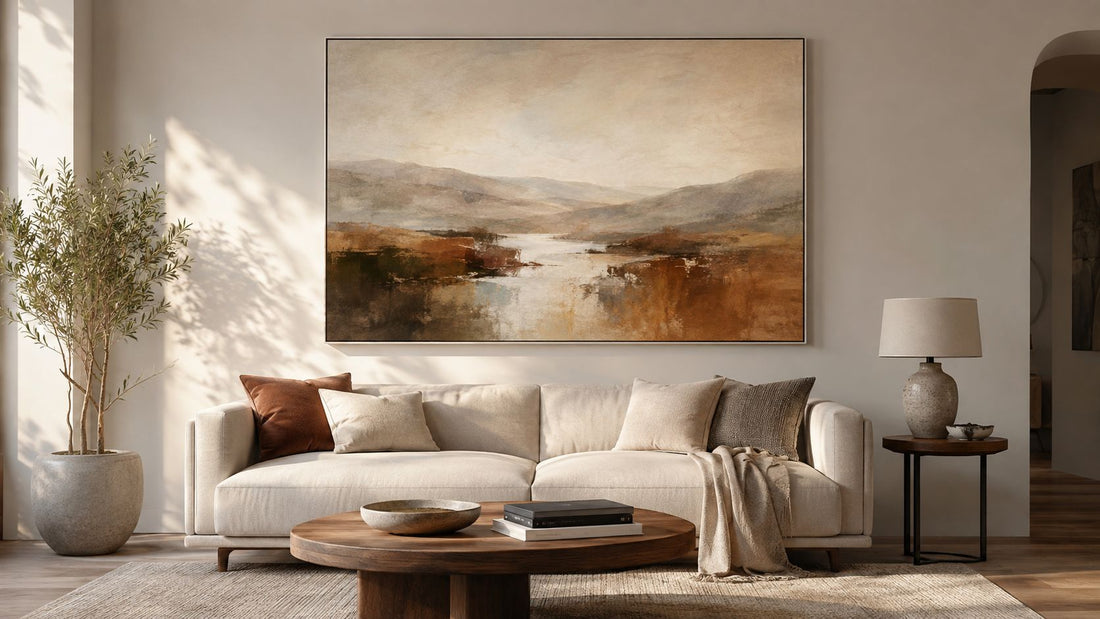 Abstract Landscape Wall Art: A Complete Styling Guide