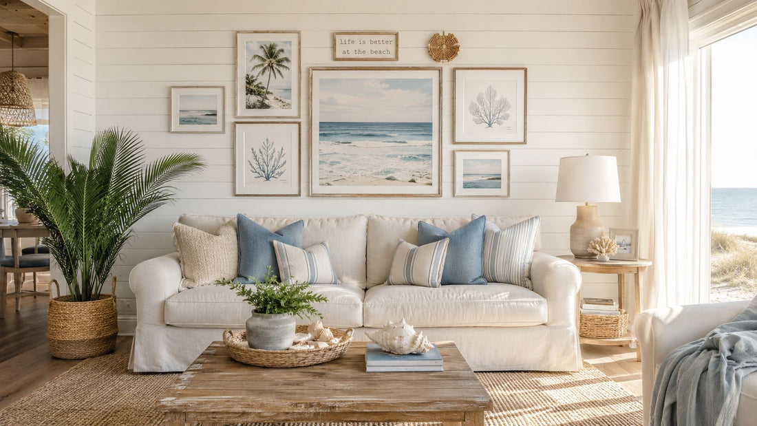 Art for Beach House: A Room-by-Room Styling Guide