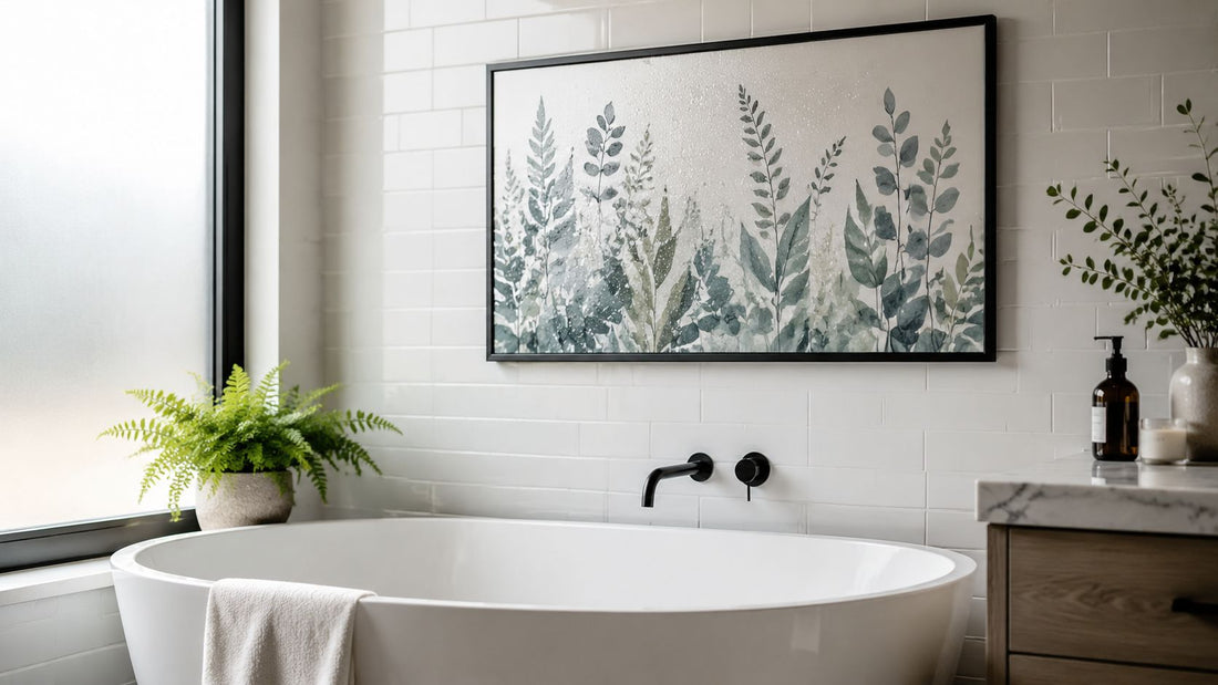 Artwork for Bathroom Walls: Damage-Proof Style