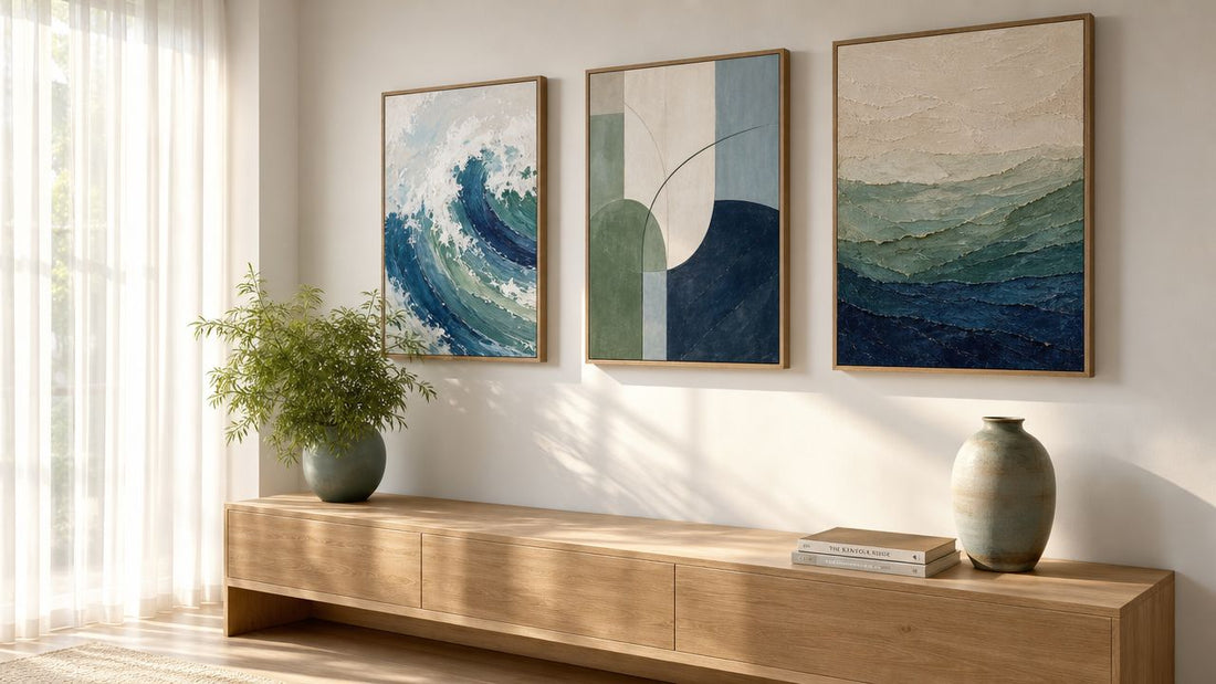 Blue and Green Abstract Paintings: A Shopper's Guide