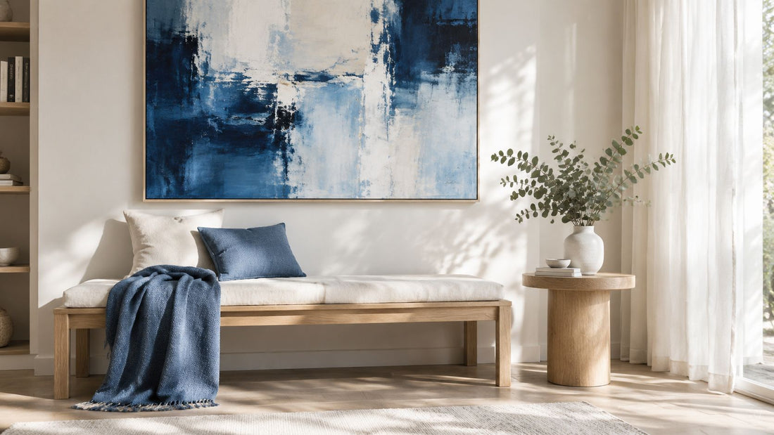 Blue with White Art Ideas That Make Rooms Feel Calm