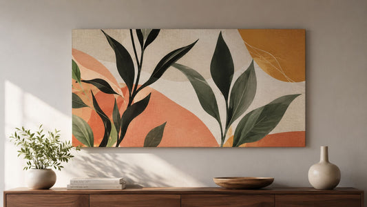 Fabric Canvas Art Guide How to Choose Style and Hang