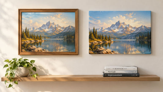 Framed vs Unframed Canvas: Which One Is Right for You?