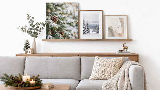 Holiday Wall Art That Actually Works at Home