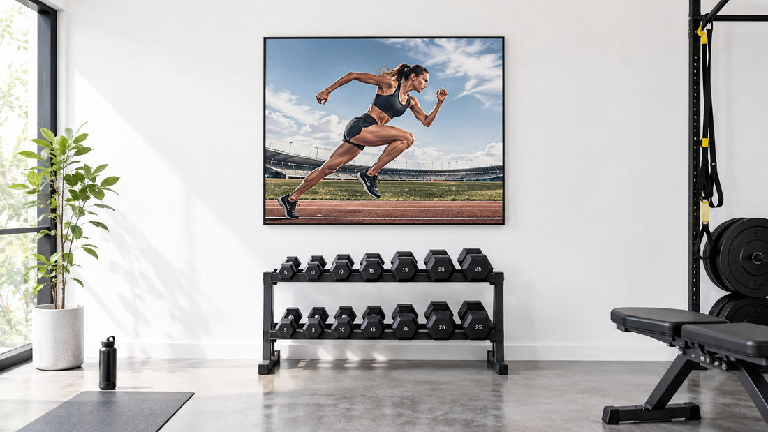 Home Gym Wall Decor: Materials, Sizing and Layout Guide