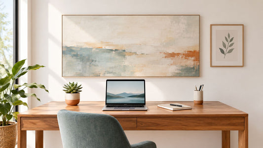 Home Office Wall Art That Works as Hard as You Do