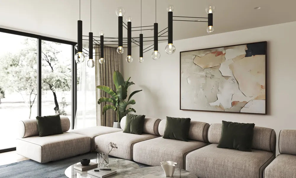 How to Center Wall Art Behind a Couch