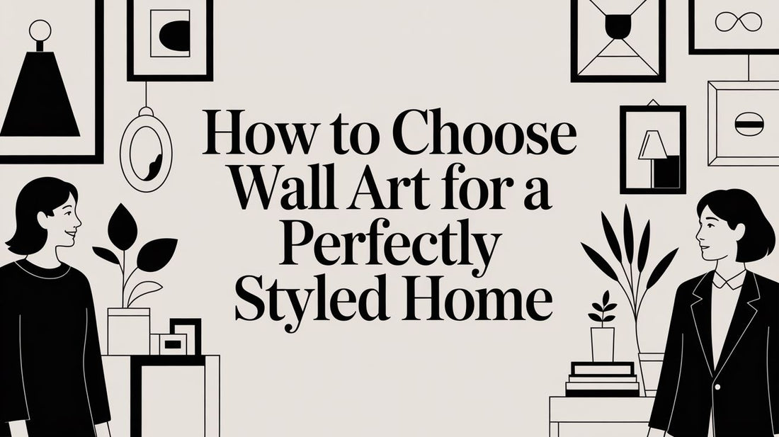 How to Choose Wall Art for a Perfectly Styled Home